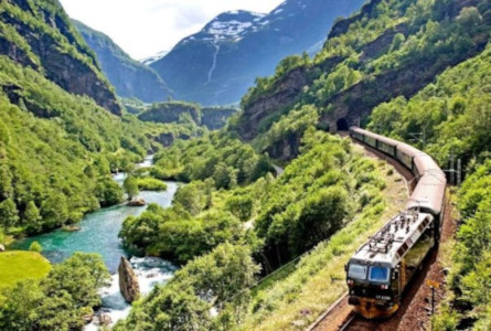 Scandinavia By Rail, Road, and Sea