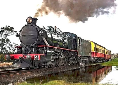Tasmania By Rail, road And River