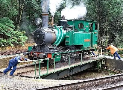 Tasmania By Rail, road And River